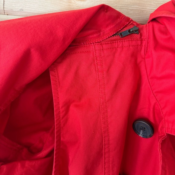 CAbi convertible trench coat Vibrant Red - Picture 7 of 9